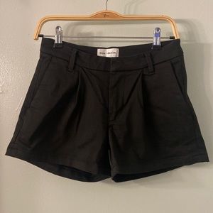 Dish Denim Black Shorts